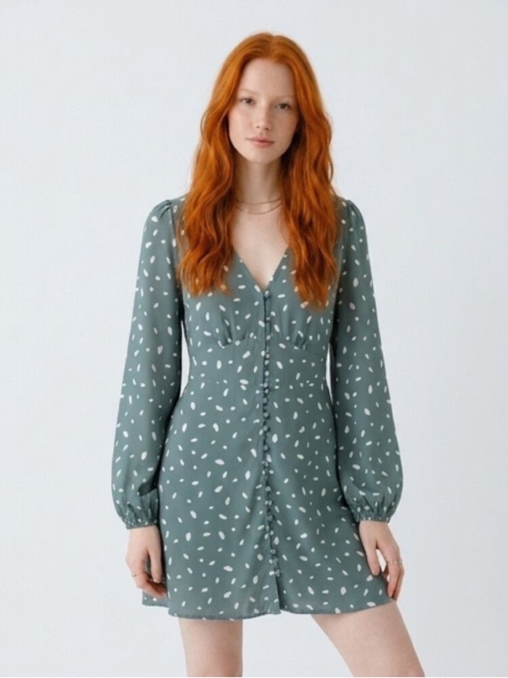 Abercrombie and Fitch Long-Sleeve Mini Dress